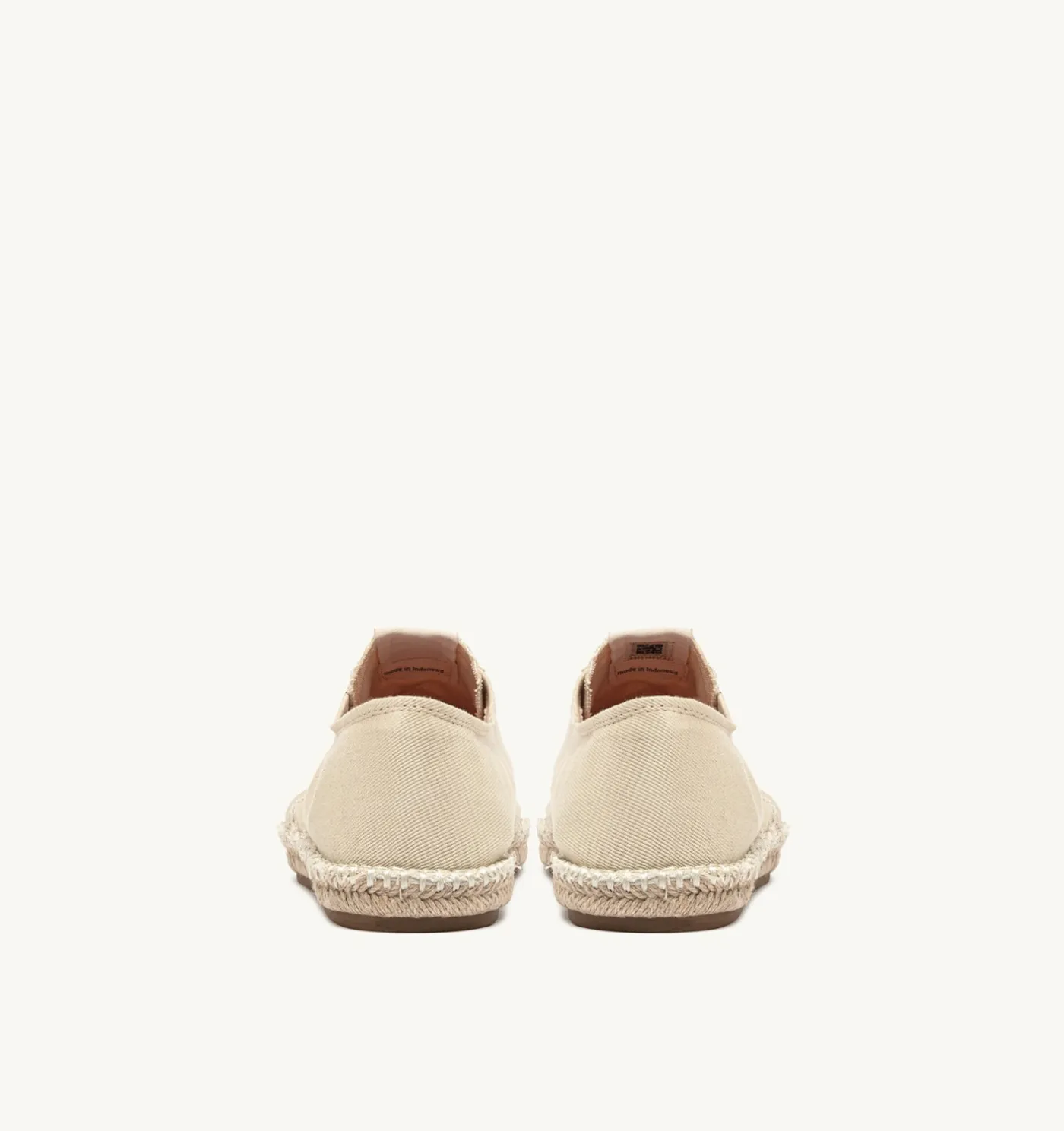 ESPADRILLAS SANDY IN CANVAS IVORY
