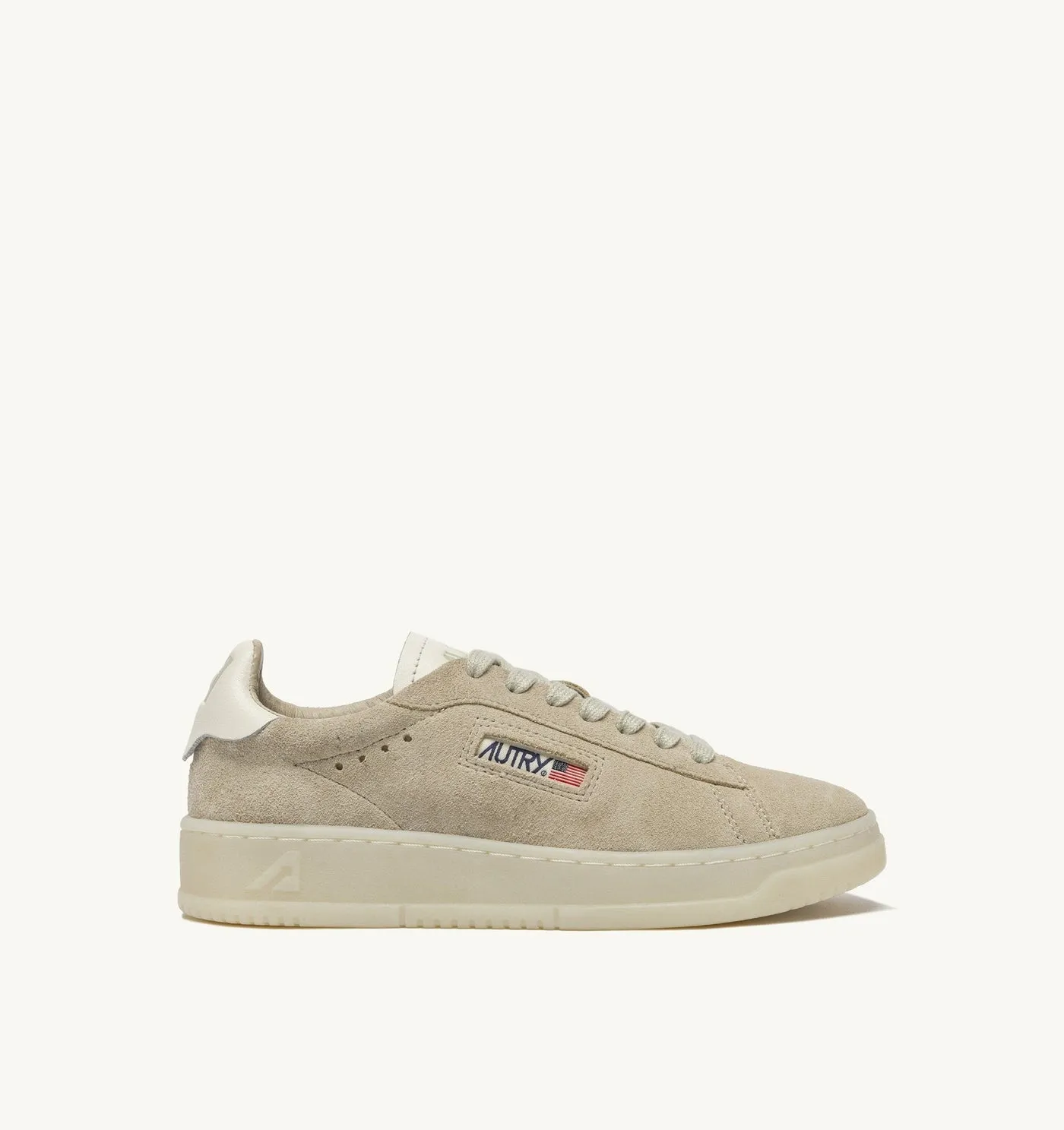 DALLAS LOW IN SUEDE MARSHMALLOW E PAPYRUS