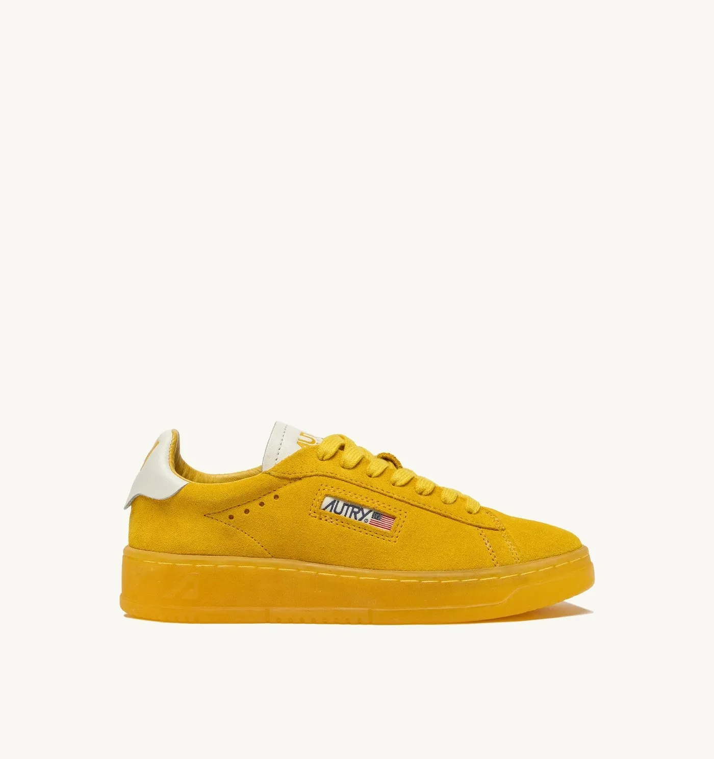 DALLAS LOW IN SUEDE MARSHMALLOW E GIALLO
