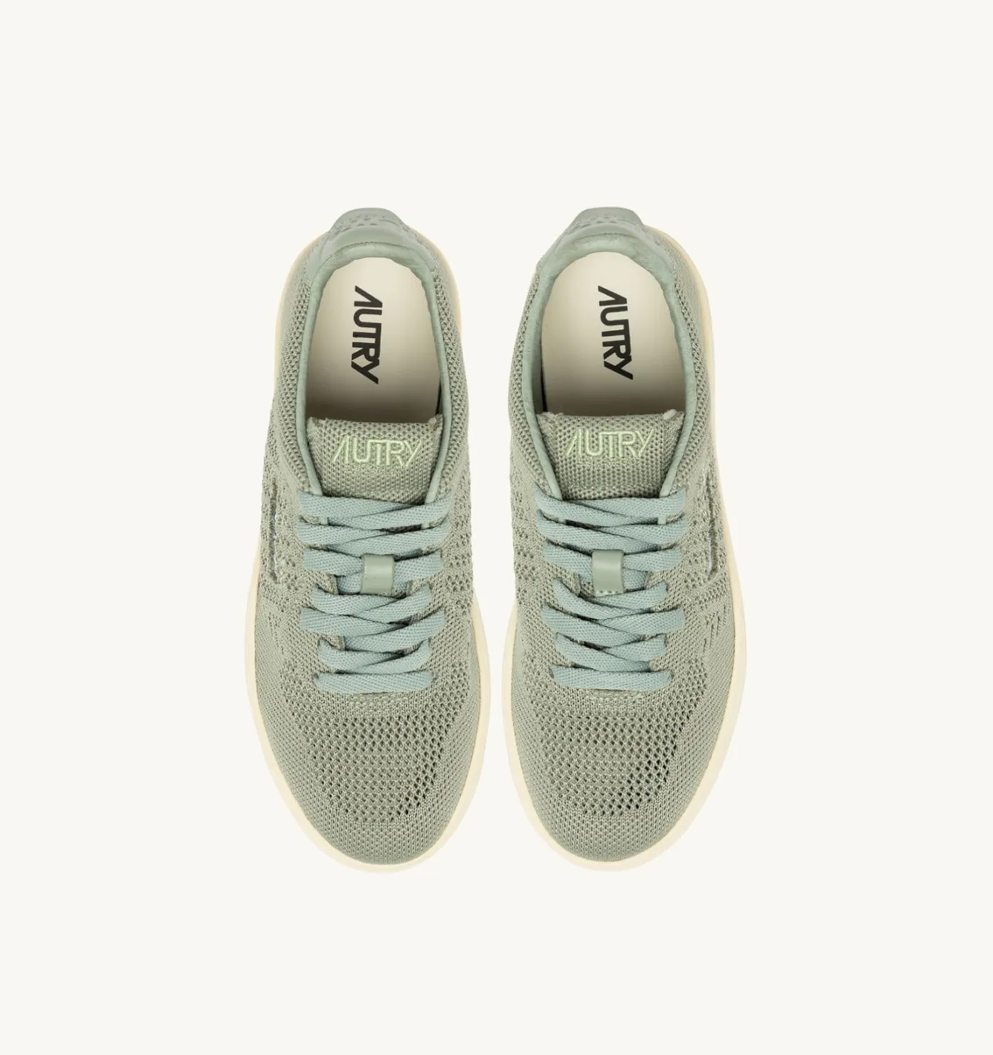 SNEAKERS MEDALIST EASEKNIT LOW IN MAGLIA SEA GRASS