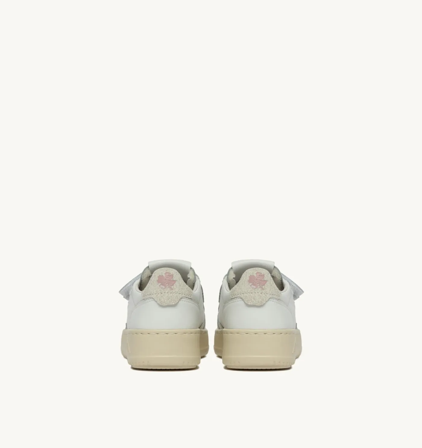 SNEAKERS MEDALIST KIDSTRIPES LOW IN PELLE BIANCA E GLITTER