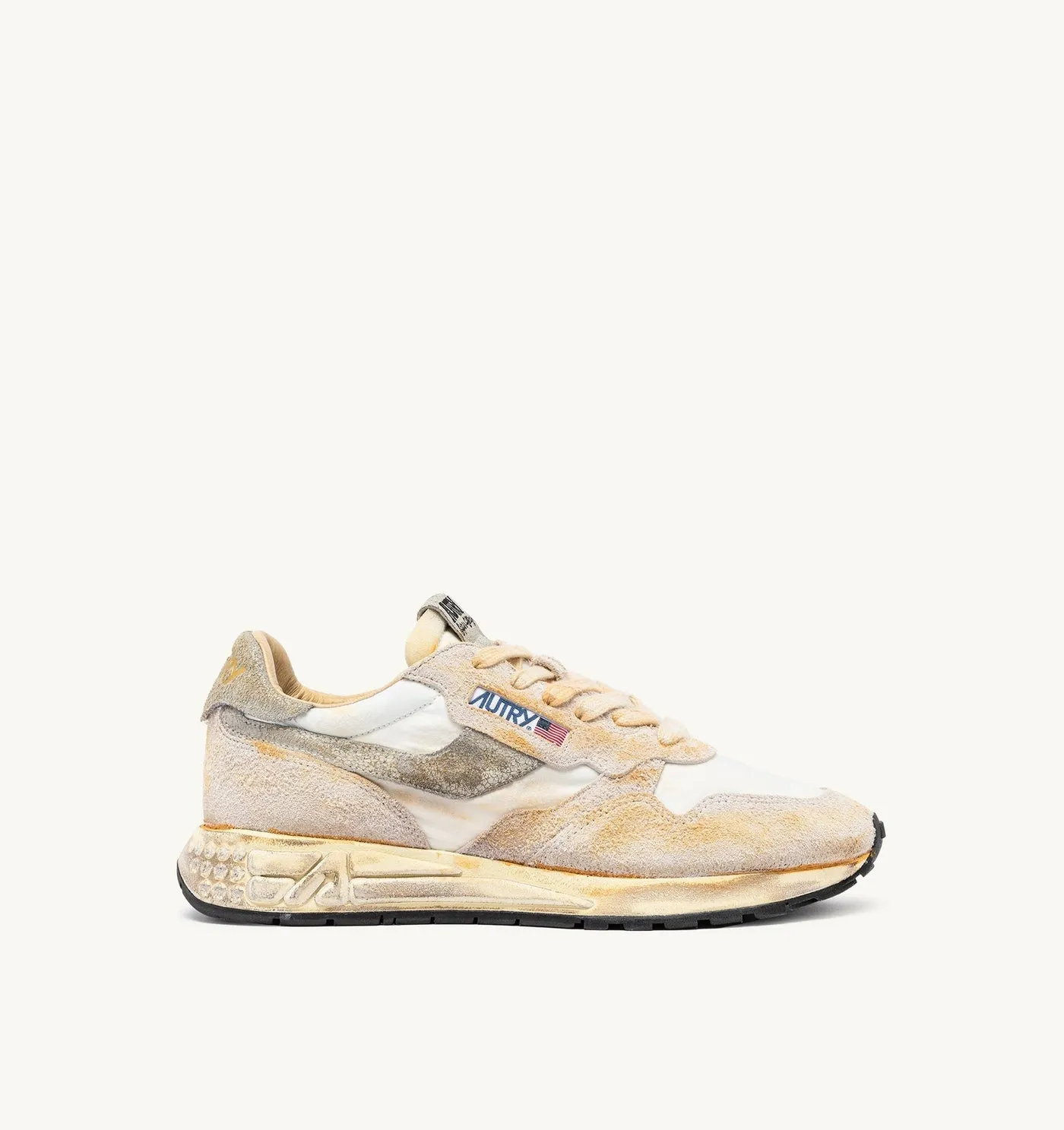 REELWIND SUPER VINTAGE IN NYLON E SUEDE COLORE NATURALE