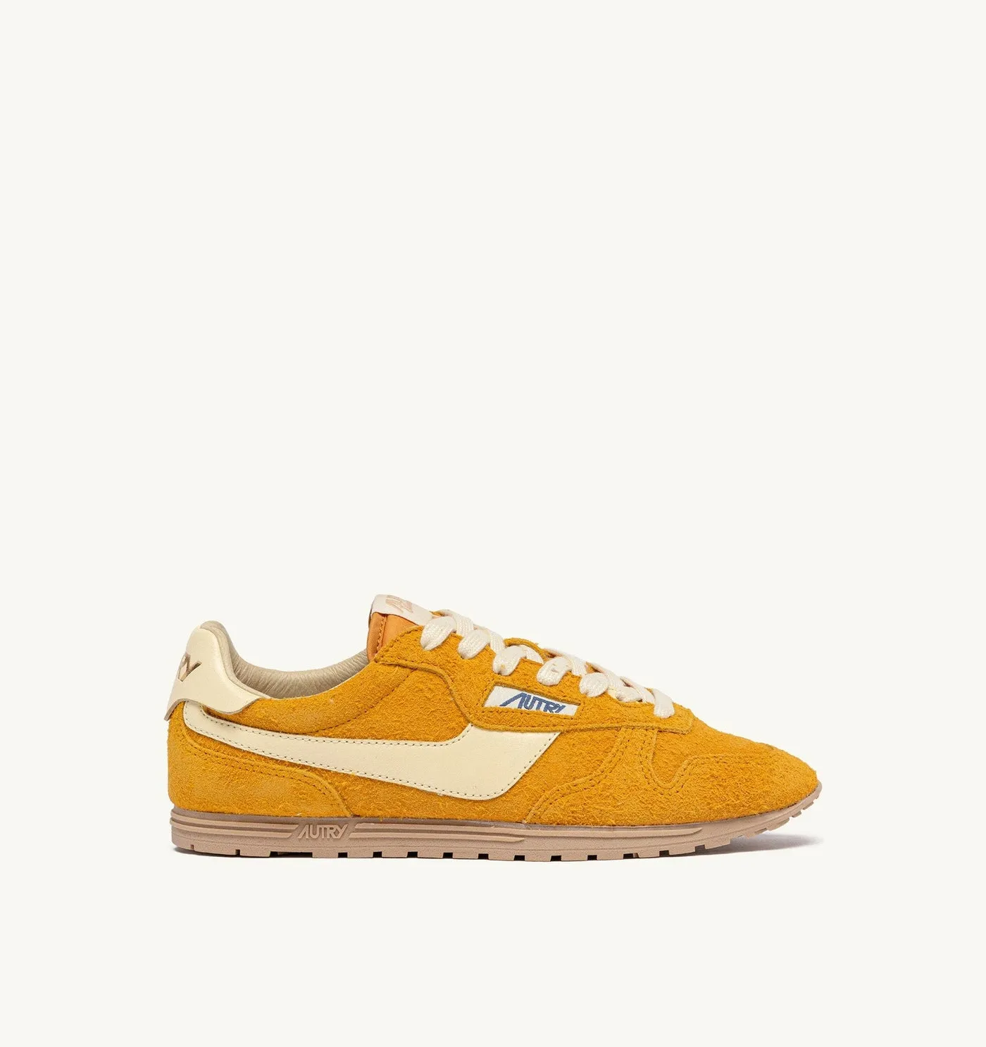 WINDSPIN IN SUEDE E PELLE MINERAL YELLOW E RUTABAGA